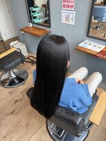 レアレア ヘアアンドライフ(LeaLea)&nbsp;イメチェン/ピンクベージュ/アンブレラカラー/前髪/伊丹