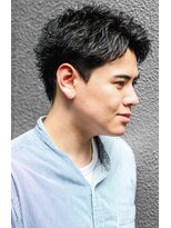ソウ(Sou.)&nbsp;フェザーショートフェザーパーマ短髪