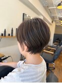 大人可愛いショートカット