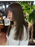 整え顔まわりカット/ケアカラー¥10450→¥8800