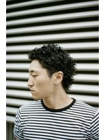 ウェルネス(Wellness)&nbsp;オールバックツーウェイパーマスタイル