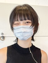 テクネ 天神大名(techne)&nbsp;天神大名ウルフカットウルフレイヤーくびれヘア顔周りレイヤー