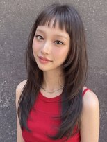 サングース(Sungoose)&nbsp;イメチェンヘアスタイル 、ピンクベージュ、アンブレラカラー