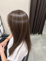 お～るうぇいず(always)&nbsp;白髪ぼかしハイトーンブリーチハイライトミントグレージュ