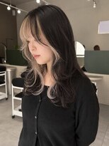 ルトワフクロマチ(Lutowa Fukuromachi)&nbsp;フェイスフレーミング×ゆる巻きレイヤー/袋町/本通