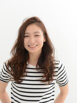 パティオンツー(PATIONN2)&nbsp;耳掛けロング×ピンクベージュ