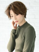 アース コアフュールボーテ 松本庄内店(EARTH coiffure beaute)&nbsp;アシンメトリーショート