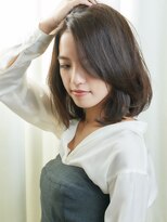 ウィルゴ(VIRGO) 【VIRGO】フォギーブルージュ大人こなれセミディ バレイヤージュ