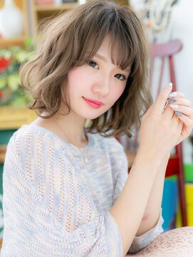 カバーヘア イヴ 戸頭店(COVER HAIR EVE) *EVE戸頭*色っぽフェミニン♪くせ毛風シフォンウェーブa!