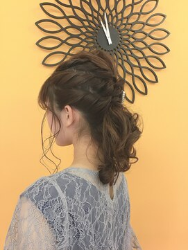 プライベートルーム PrivateRoom 結婚式 披露宴パーティーヘアー♪