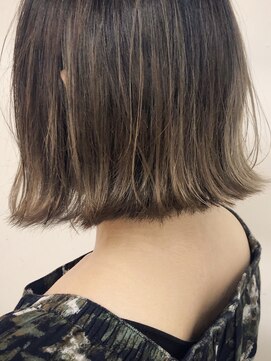 キューズ クラブ(cuz KLUB) 【cuzKLUB】切りっぱなしボブ×バレイヤージュ