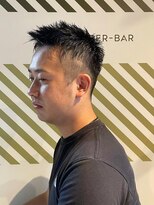 バーバーバー アカバネ(BARBER-BAR AKABANE)&nbsp;大人の刈り上げスタイル【BARBER-BAR】