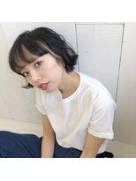 ゲーム 原宿店(GAME)&nbsp;インナーカラー/ダブルカラー/ミルクティーベージュ/ボブ