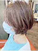 大人ショートボブ♪