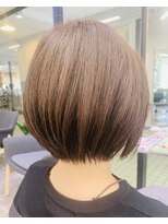 エイム 下北沢(aim)&nbsp;アッシュカラー　マッシュショート　大人ボブ