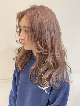 オアシス アヴェダ 表参道(OASIS AVEDA)の写真/髪に優しい【AVEDA】でダメージレス×透明感溢れる理想の色味に＊色落ちの過程も楽しめる褒められカラーへ!