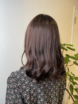 エシカル(ethical) ブリーチなし×ラベンダーブラウン