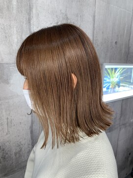 ハク(haku) [吉原勇気]切りっぱなし×ベージュカラー