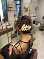 アンソル(&SOL) お呼ばれヘアアレンジ