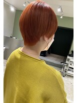 サビィ(Sabby)&nbsp;マッシュショート/オレンジ×レッド/多摩センター/氏川洸希