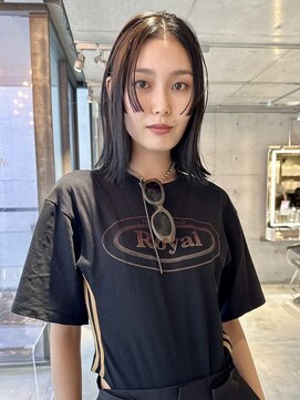 スクリーンギンザメゾン 銀座(SCREEN GINZA MAISON.) 黒髪カタログ/クラゲヘアー/オリーブ/銀座