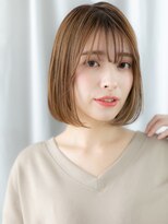 ドクターズ サロン ラブ(Dr's Salon LAB)&nbsp;透明感あるメルティカラーで小顔ツヤ感ボブd古河20代30代40代