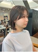 ボブ 外ハネボブ 前髪 後毛 顔周り 原宿 表参道 渋谷