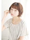 【Loamio】【透け感バングショート】【30代/40代/50代/60代】