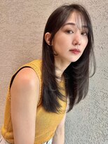 ロンド アンブル 四条烏丸(Lond ambre)&nbsp;【Lond ambre】中川智帆  レイヤー/顔周り/韓国T