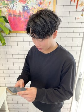 リール(THE RIRE.) ＊THE  RIRE.  メンズゆるめパーマスタイル＊