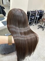 ドロシー 郡山桑野店(Dorothy)&nbsp;イメチェンハッシュカットフルバング似合わせレッドブラウン