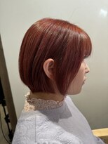 ミリ 調布店(Mili) ワンブリーチレッドベージュ【富田】