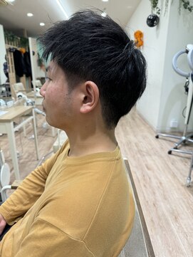 モリオフロムロンドン 大宮店(morio from London) 【かほ】刈り上げショート