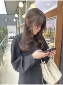 ［rena］たぷっとレイヤー×マロングレージュ