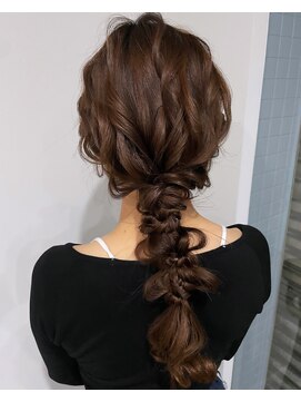 アッドランプ ヘアー 則武店(add Lamp hair) ふわふわ編みおろし☆