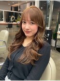 【DIFINO 青山】韓国風レイヤーカット/ミルクティーブラウン