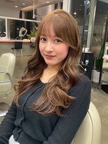ディフィーノ 青山(DIFINO) 【DIFINO 青山】韓国風レイヤーカット/ミルクティーブラウン