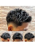 銀座 スパイキーショート  <理容室>メンズ