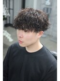 黒髪マッシュ×シャドウパーマ/20代30代40代