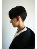 ミューズ バイ ケンジ(MUSE by KENJE) ニュアンスパーマ/センターパート/メンズカット/平塚美容室