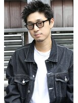 リコ ヘアアンドリラクゼーション 名駅店(LICO HAIR＆RELAXATION)&nbsp;アップバングスパイキーショート　名古屋駅/名駅/メンズ