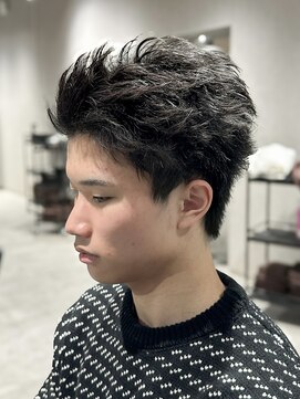 テクト バイアッシュ 吉祥寺店(Tect by Ash) スパイキーフェザーパーマフェザーショートピンパーマ