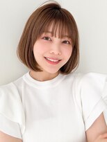 アグノス 青山(Agnos)&nbsp;似合わせカットグランマッシュ結べるボブ前髪デジタルパーマ