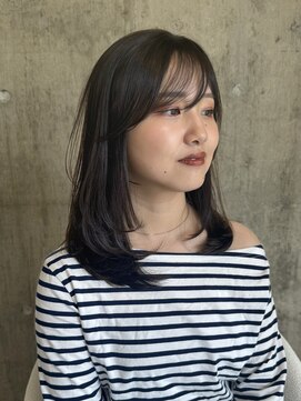 ハーフアンドハーフ(HALF and HALF) ワンカールレイヤー＋赤み消しカラー