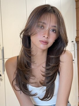 ロンドリメゾン 原宿(Lond re Maison.) 暗めカラー/グランマッシュ/デザインカラー/レイヤーカット/原宿