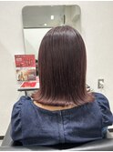 Second × 外ハネスタイル
