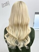 ルシア 京都四条河原町烏丸(LuciA)&nbsp;【レミー100%/54cm】ブリーチカラー×シールエクステ