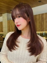 グランド(GRAND) セミロング30代40代ストレートレイヤー前髪なし前髪あり表参道