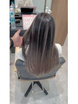 ヌル いわき(neul)&nbsp;neul/いわき/ダブルカラー/バレイヤージュ/ハイトーン/エクステ