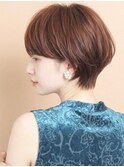 ふんわりショートボブ/ショートヘア/30代/40代/50代/表参道